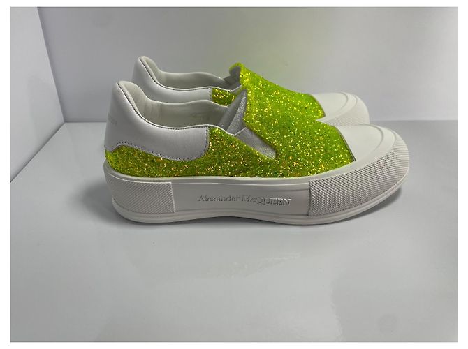 Alexander Mcqueen Slip On Sneaker Grün - Ansicht 2