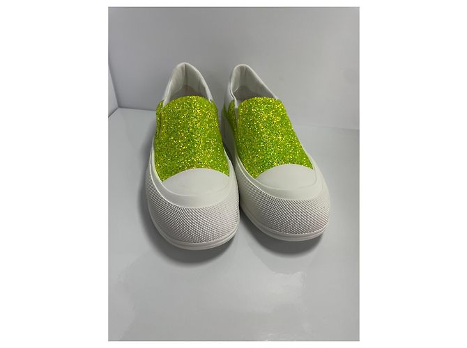 Alexander Mcqueen Slip On Sneaker Grün - Ansicht 3