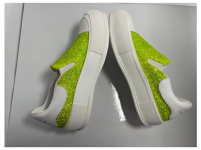 Alexander Mcqueen Slip On Sneaker Grün - Ansicht 7