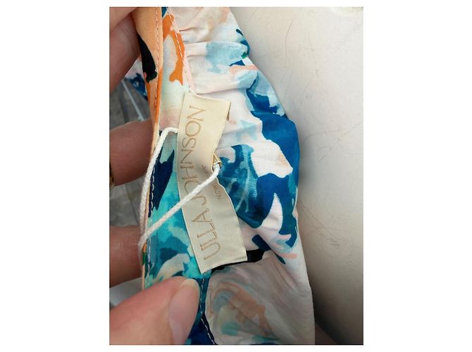 Blusa Ulla Johnson Viennne Azul de Algodón - vista 8