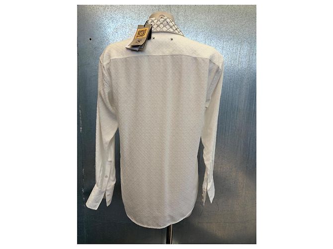 Golden Goose Batilda Bluse Weiß mit Strass und Viscose - Ansicht 4