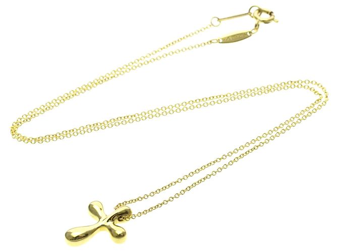 Tiffany & Co Collana Croce in Oro 18K Tiffany D'oro - vista 13