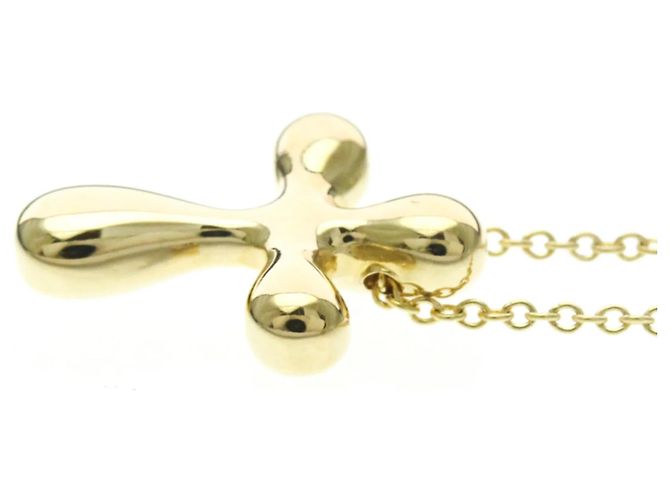 Tiffany & Co Collana Croce in Oro 18K Tiffany D'oro - vista 3