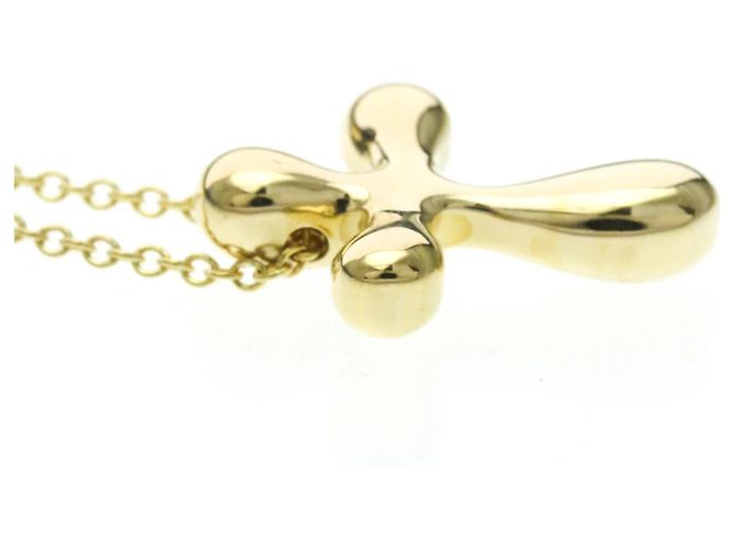Tiffany & Co Collana Croce in Oro 18K Tiffany D'oro - vista 5