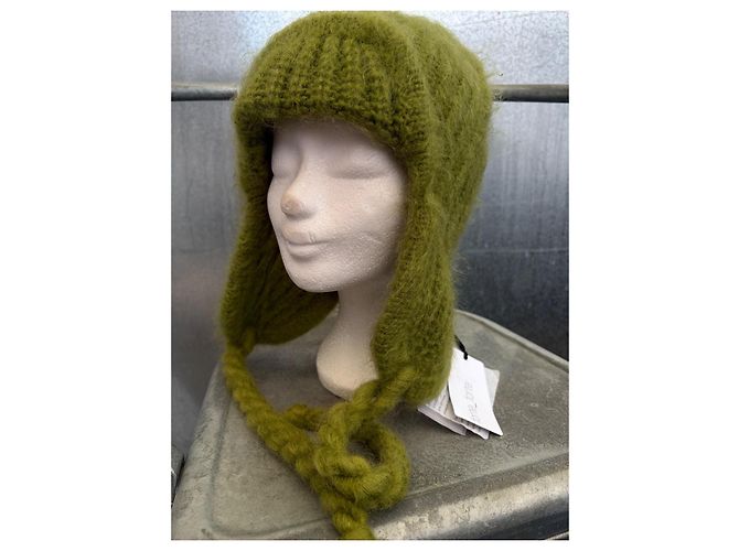 Berretto Forte Forte in Mohair Verde - vista 8
