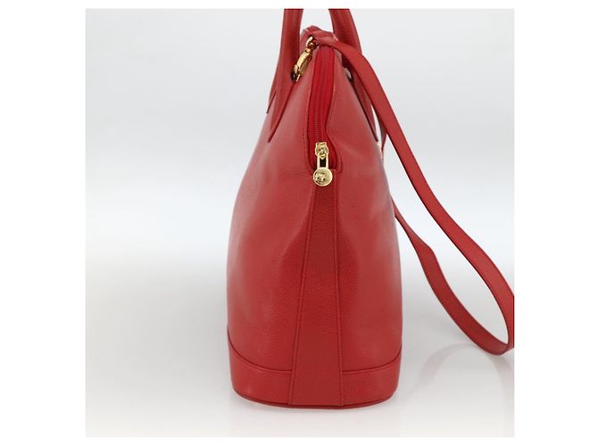 Burberry Vintage Leather Rosso - vista 3