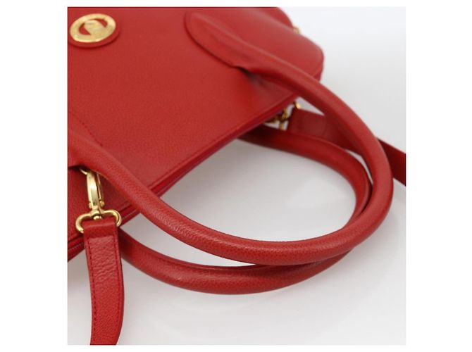 Burberry Vintage Leather Rosso - vista 7