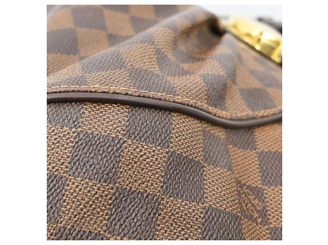 Louis Vuitton Sistina Handtasche Damier PM Braun - Ansicht 7