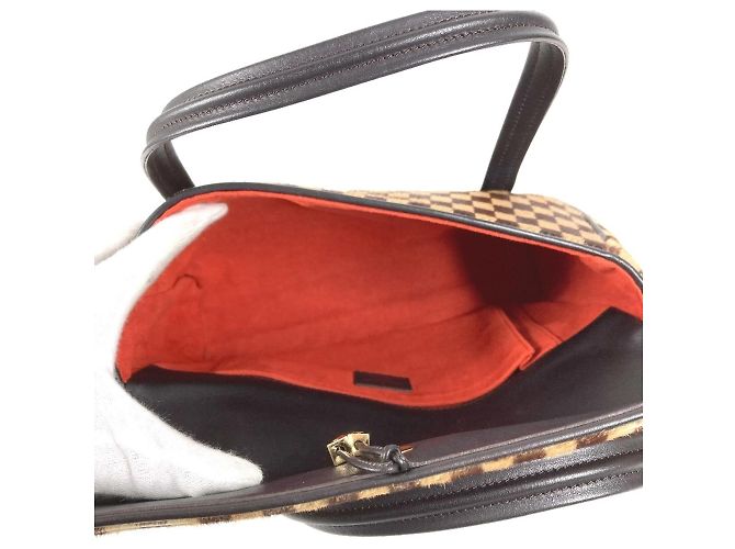 Louis Vuitton Damier Sauvage Lion Flap Tote Bag Brown - view 13
