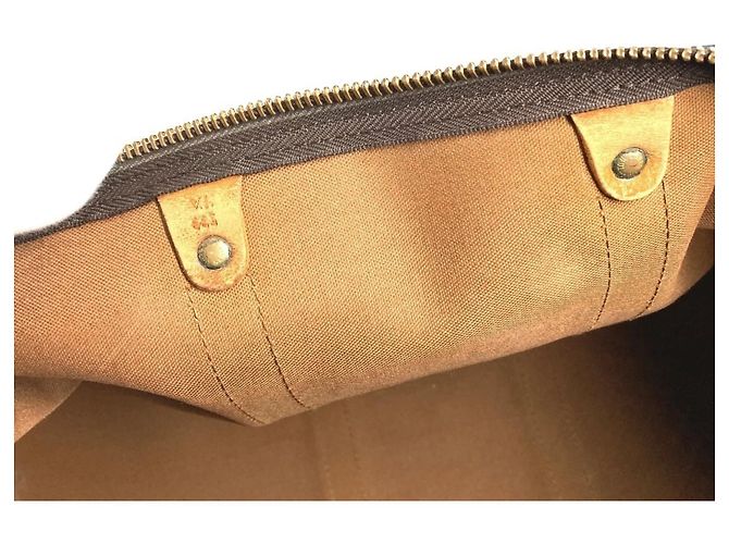 Borsa Keepall 45 Monogram Louis Vuitton Marrone Monogramma - vista 15
