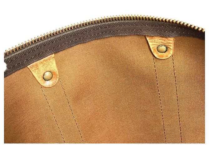 Borsa Keepall 45 Monogram Louis Vuitton Marrone Monogramma - vista 16