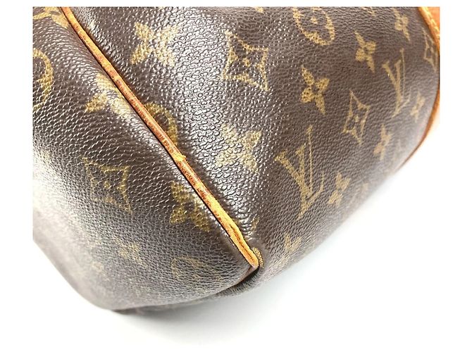 Borsa Keepall 45 Monogram Louis Vuitton Marrone Monogramma - vista 17
