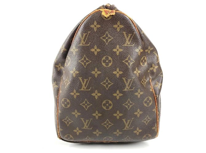 Borsa Keepall 45 Monogram Louis Vuitton Marrone Monogramma - vista 3