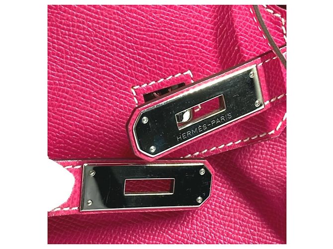 Borsa Hermès Birkin 30 Rosa - vista 11