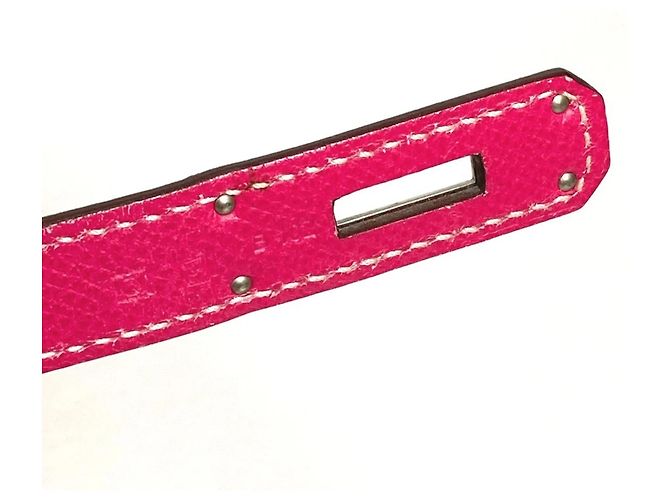 Borsa Hermès Birkin 30 Rosa - vista 12