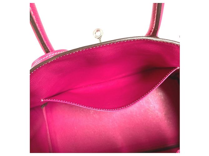 Borsa Hermès Birkin 30 Rosa - vista 15