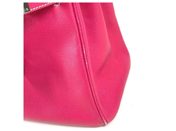 Borsa Hermès Birkin 30 Rosa - vista 16
