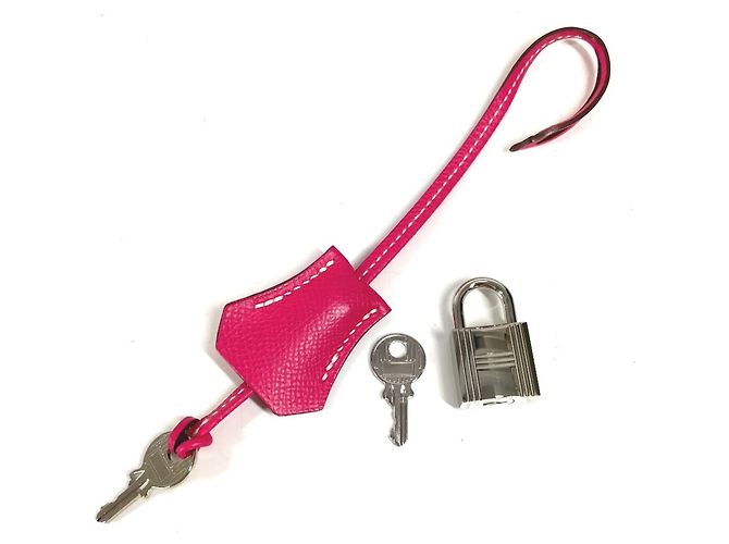 Borsa Hermès Birkin 30 Rosa - vista 17