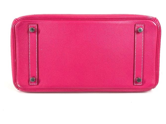 Borsa Hermès Birkin 30 Rosa - vista 5