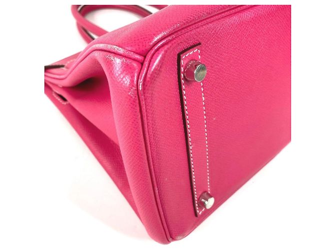 Borsa Hermès Birkin 30 Rosa - vista 7