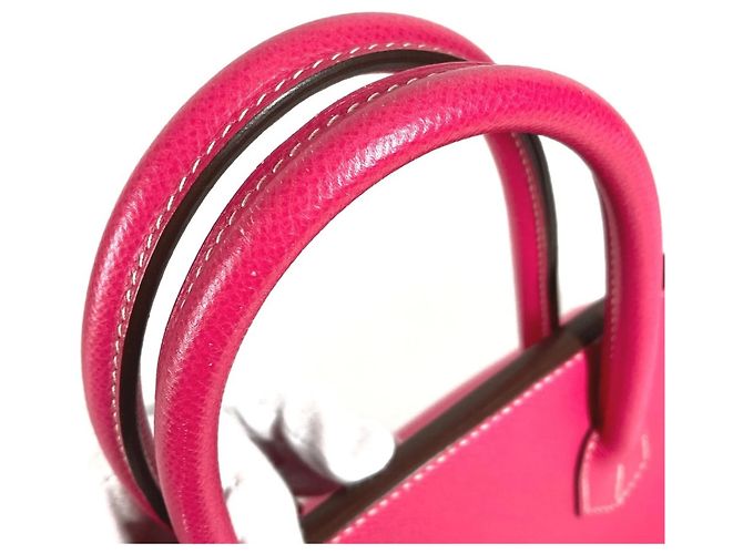 Borsa Hermès Birkin 30 Rosa - vista 8