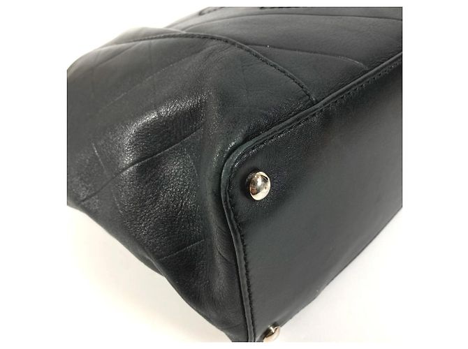 Timeless Bolso tote Chanel CC Logo Coco Mark V-Stitch Negro - vista 7