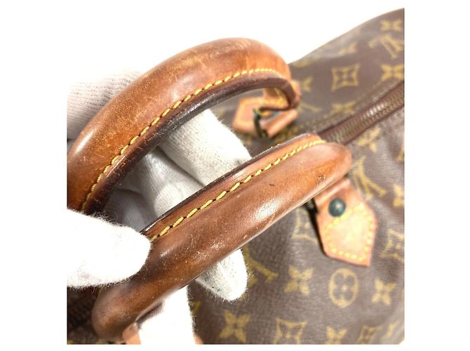 Louis Vuitton Monogram Speedy 40 Tote Bag Braun Monogramm - Ansicht 10