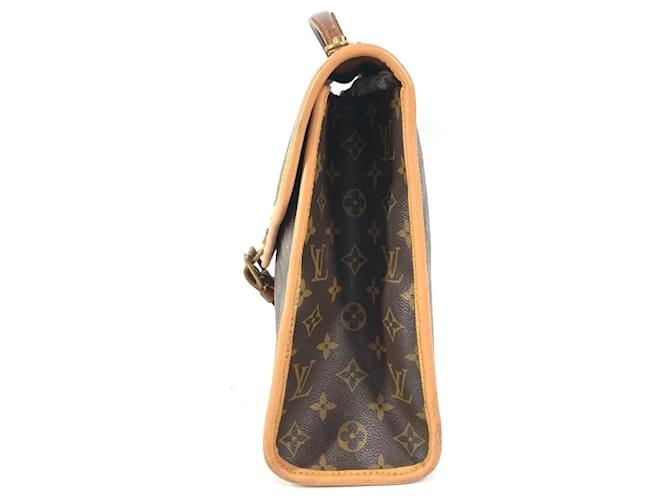 Borsa Beverly Monogram Louis Vuitton Marrone Monogramma - vista 3