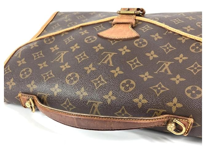 Borsa Beverly Monogram Louis Vuitton Marrone Monogramma - vista 8