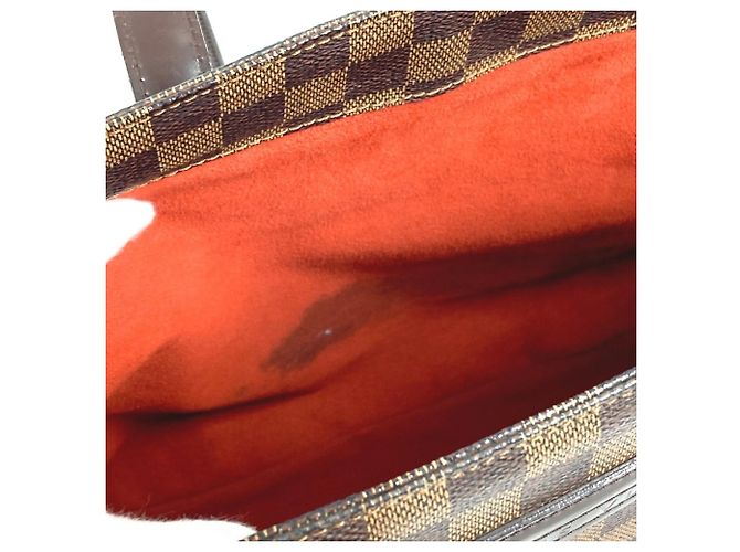 Borsa a Spalla Damier Parioli PM N51123 di Louis Vuitton Marrone Damier ebene - vista 14