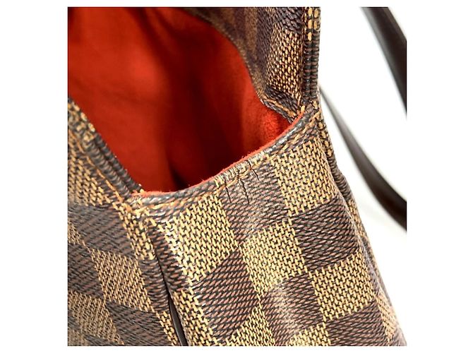 Borsa a Spalla Damier Parioli PM N51123 di Louis Vuitton Marrone Damier ebene - vista 15