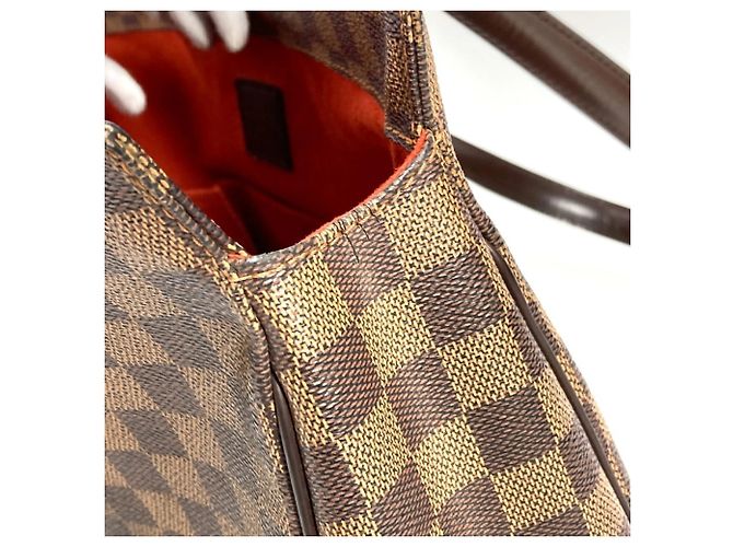 Borsa a Spalla Damier Parioli PM N51123 di Louis Vuitton Marrone Damier ebene - vista 16