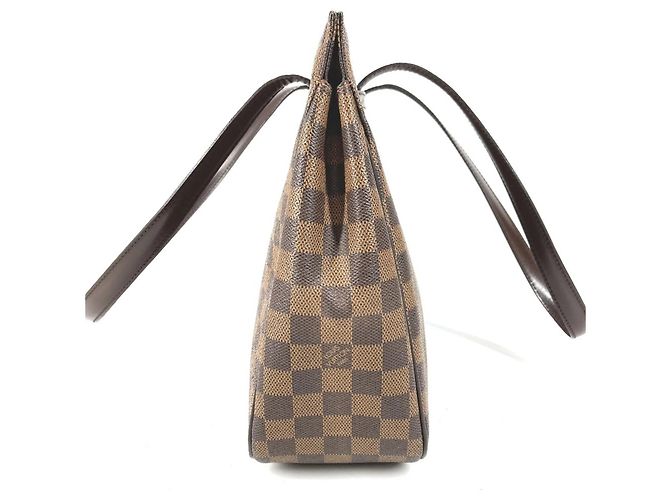 Borsa a Spalla Damier Parioli PM N51123 di Louis Vuitton Marrone Damier ebene - vista 3