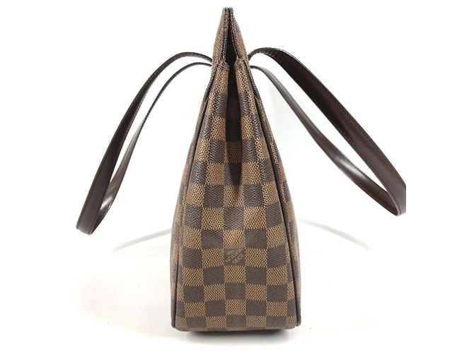 Borsa a Spalla Damier Parioli PM N51123 di Louis Vuitton Marrone Damier ebene - vista 4