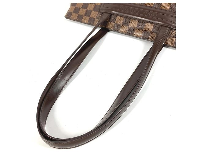 Borsa a Spalla Damier Parioli PM N51123 di Louis Vuitton Marrone Damier ebene - vista 8