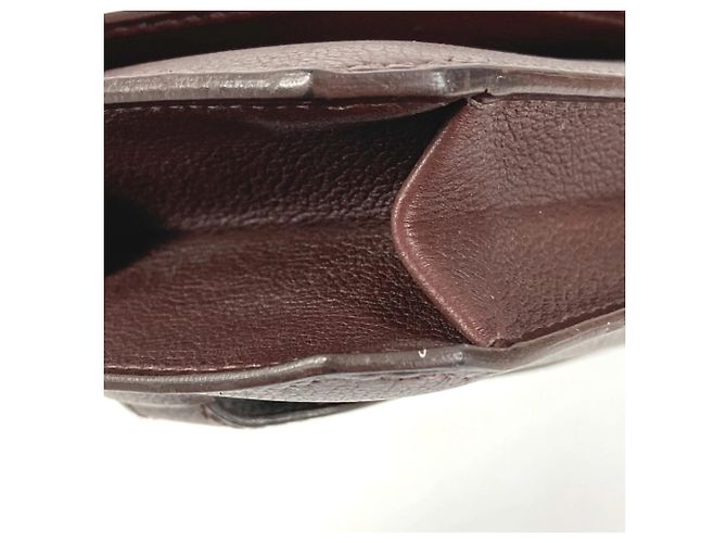 Bolso sobre de cuero marrón Hermès Castaño - vista 9