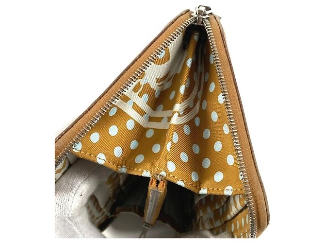 Cartera de seda Azap Long de Hermès Beige - vista 11