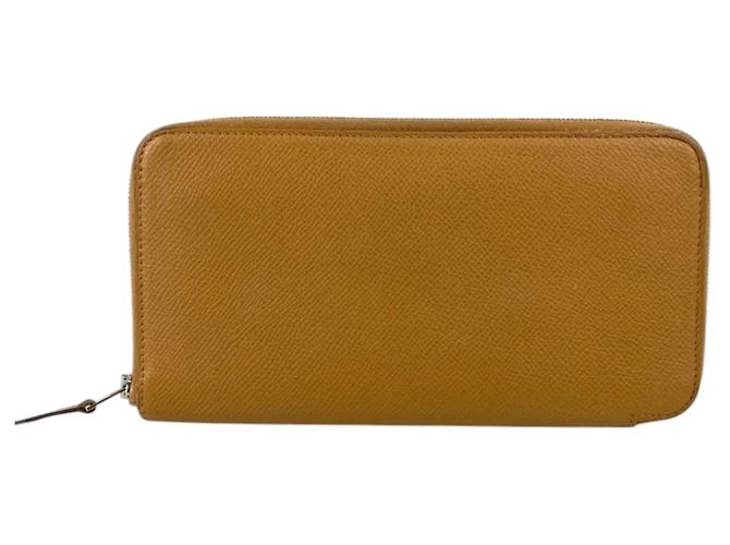Cartera de seda Azap Long de Hermès Beige - vista 2