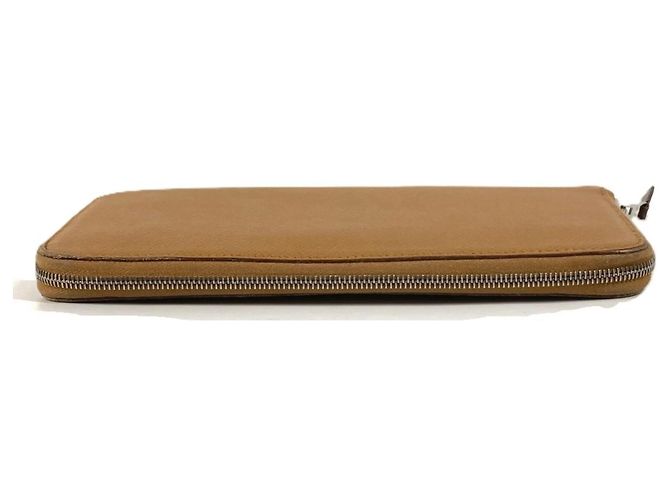 Cartera de seda Azap Long de Hermès Beige - vista 5