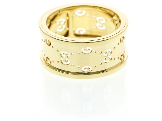 Anello Icon Twirl Gucci in oro giallo 18K D'oro - vista 2