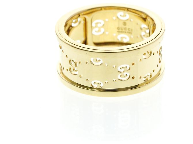 Anello Icon Twirl Gucci in oro giallo 18K D'oro - vista 4
