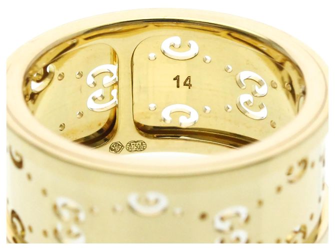Anello Icon Twirl Gucci in oro giallo 18K D'oro - vista 6
