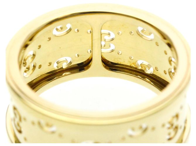 Anello Icon Twirl Gucci in oro giallo 18K D'oro - vista 8
