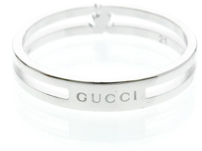 Gucci Infinity Ring aus Weißgold Silber - Ansicht 3