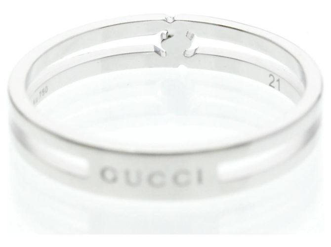Gucci Infinity Ring aus Weißgold Silber - Ansicht 7
