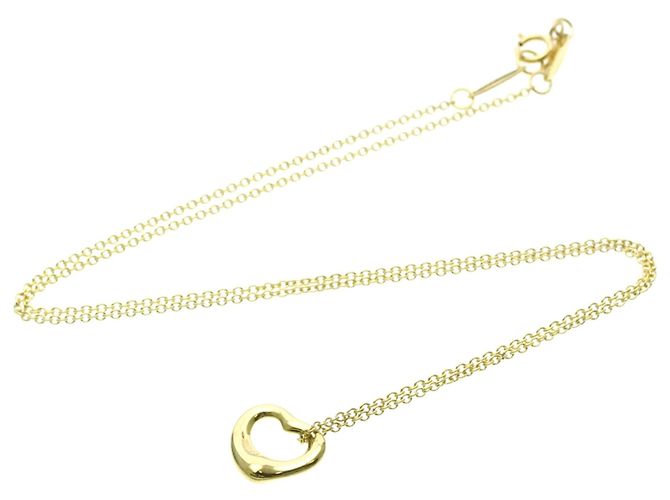 Tiffany & Co Collana Pendente Cuore Aperto Tiffany D'oro - vista 14