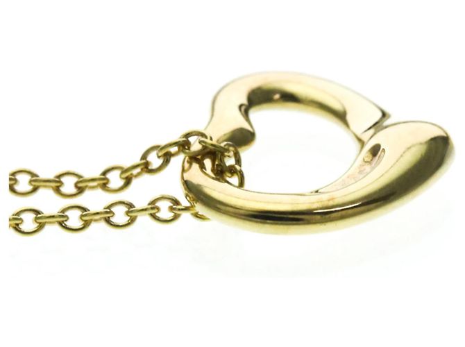 Tiffany & Co Collana Pendente Cuore Aperto Tiffany D'oro - vista 5