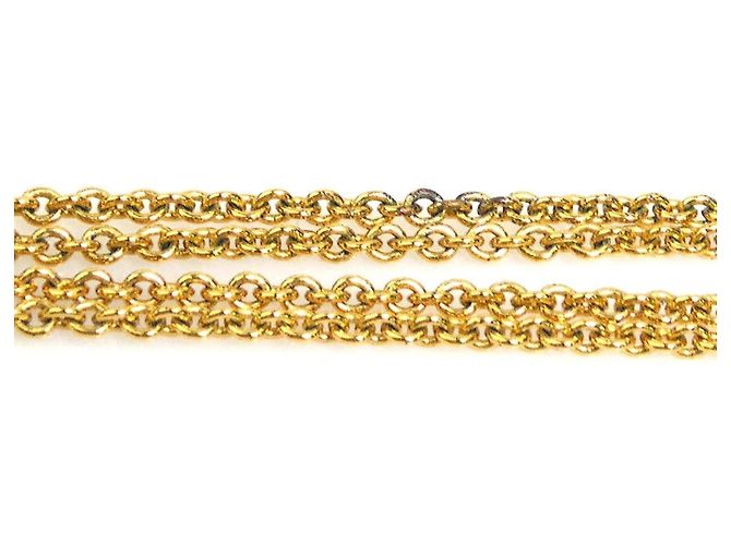 Louis Vuitton Essential V Metallgold-Halskette Golden - Ansicht 5