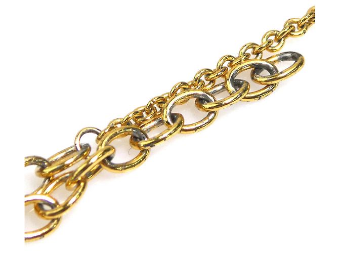 Louis Vuitton Essential V Metallgold-Halskette Golden - Ansicht 6