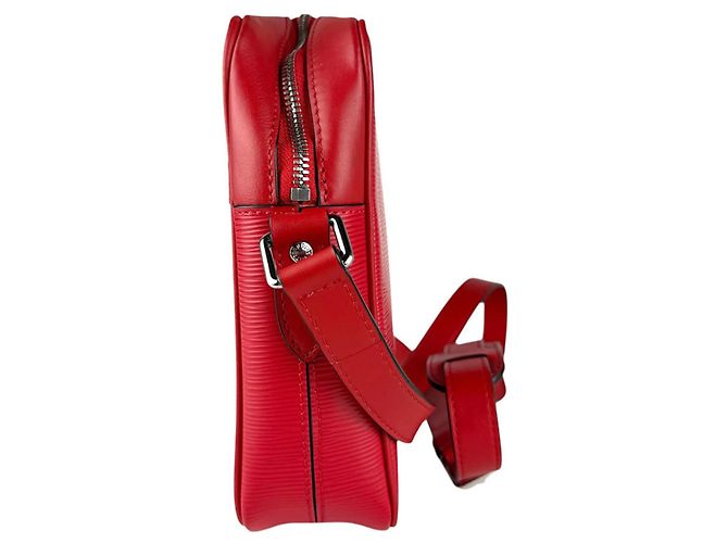 Borsa a Spalla in Pelle Epi Louis Vuitton Rosso - vista 2